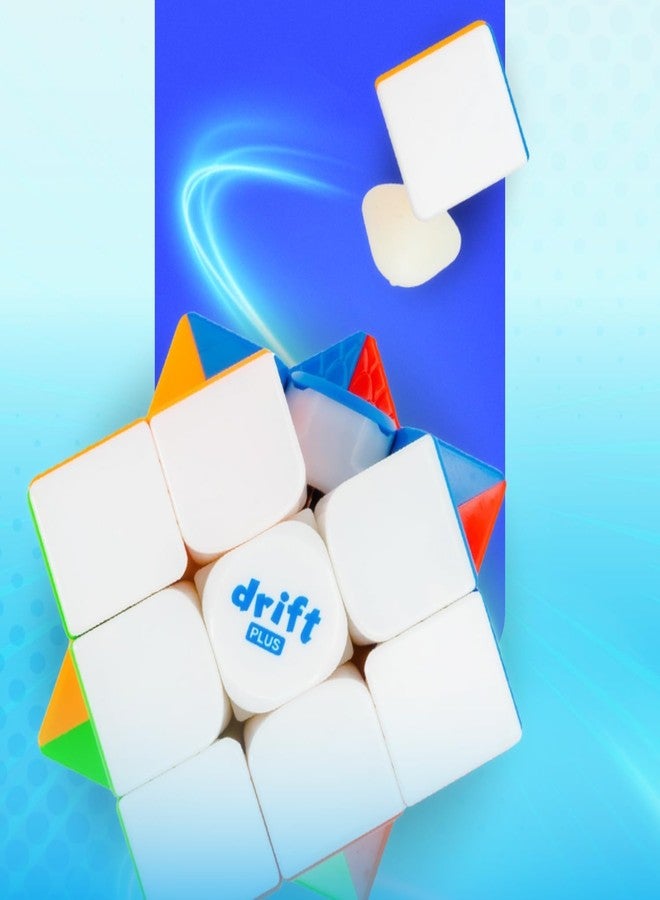 Cubelelo Drift 3M Plus v2 3x3 (Magnetic) Speed Cube | Based on MoYu RS3M v5 | Dual-Adjustment System | Speedcube for Kids & Adults | Magic Speedy Stress Buster Brainstorming Puzzle - Image 2
